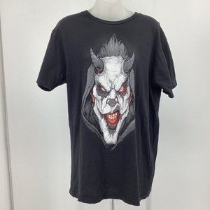 Get Down Art Cult of Fools Unisex M Abaddon Apollyon Crew Neck Black T Shirt